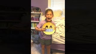 girl is extremely afraid of emojis [upl. by Oyam]