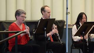 Northwest Clarinet Choir The Marriage of Figaro by W A Mozart arranged by Lucien Cailliet [upl. by Lemor]