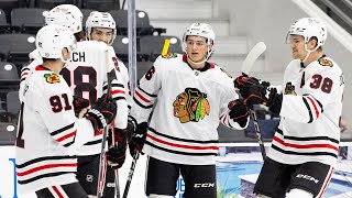 Tom Kurvers Prospect Showcase Game 1 Highlights  Chicago Blackhawks [upl. by Aniretak360]