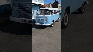 Very late 2011 VW bay campervan Built in Brazil Parked by the beach in Aldeburgh [upl. by Inek]