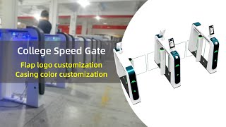 STXtek Speed Gate Turnstile for University College School turnstilegate speedgate fastgate [upl. by Edgerton]