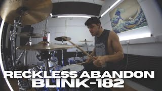 Reckless Abandon  blink182  Drum Cover [upl. by Aliakam437]