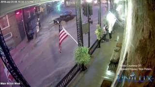 Time Lapse Video of Historic Ellicott City FLood  WEST [upl. by Holcman]