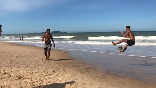 Jogando altinha em macaé  Praia do Pecado [upl. by Warfeld370]