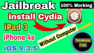 How To Jailbreak iOS 936  935 iPhone 4s5 iPad 234Mini  Working [upl. by Rheingold391]