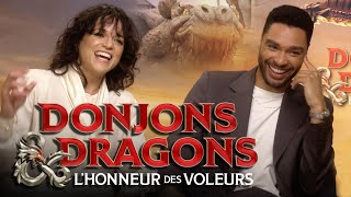 Donjons amp Dragons  notre interview de Michelle Rodriguez et RegéJean Page  ⚔️ [upl. by Ademordna]