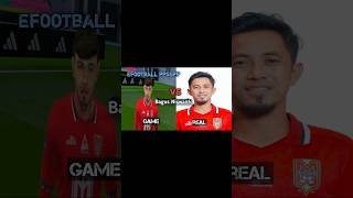 Malut United pes ppsspp android offline  game vs real  efootball2024 gameshorts games [upl. by Alyehc636]