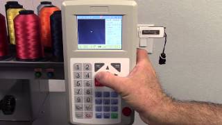 Avance Commercial Embroidery Machine Basics [upl. by Allisurd]