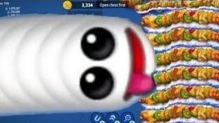 Top 001 Wormszoneio hungry snake ⛎ 🐍 fast game play  Mairaj Gaming 😍 [upl. by Attikram798]