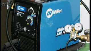 Unboxing Miller 180 Autoset mig welder 230V [upl. by Brown]