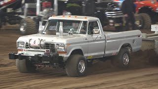 2024 Keystone Nationals Small Block 4WD Trucks pulling on Saturday Afternoon Harrisburg PA [upl. by Atteuqahs]