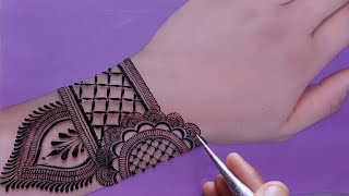 Very beautiful stylish eid mehndi design  Simple mehandi  Mehndi ka design  Mehndi design Mehndi [upl. by Nightingale]