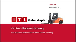 Staplerschein Online  Digital zum Gabelstaplerführerschein [upl. by Linneman]