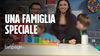 Monia Gabriele e la loro famiglia speciale quotAbbiamo tre figli autistici e sono meravigliosiquot [upl. by Ahsinod]