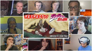 Respect Iggys Death Reaction Mashup JoJos Bizarre Adventure Stardust Crusaders Ep 44 [upl. by Anirdua]