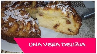 Torta Mele e Uvetta Facile Veloce Buonissima Da non perdere [upl. by Uy]