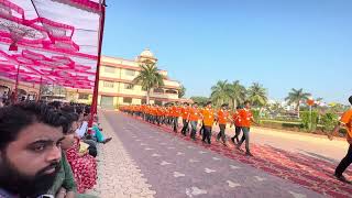 March Past  swaminarayan gurukul abrama maruti vidiyapith [upl. by Eelegna]