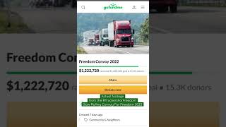 TruckersForFreedom Truck Convoy For Freedom 2022 Protest shorts [upl. by Birck665]