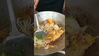 Cooking Popular Thai Street Food Delicious Pad Thai Noodles bangkokstreetfood bangkokfoodtours [upl. by Lever]