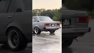 Toyota Corolla Ke70  4age 16v  Drifting Ke70 Drift viral shorts [upl. by Haerle]