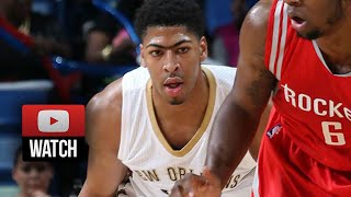 Anthony Davis Full Highlights vs Rockets 20141014  26 Pts 8 Reb 4 Blks [upl. by Annoynek746]