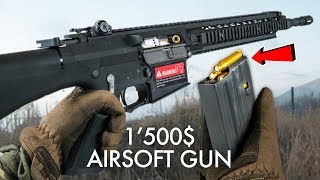 Playing with the most Realistic Airsoftgun  1500 [upl. by Anoniw]