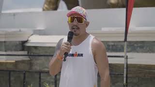 Mayor Bullet Jalosjos Salutes Ironman 5150 Triathlon Dapitan Community [upl. by Atsedom428]