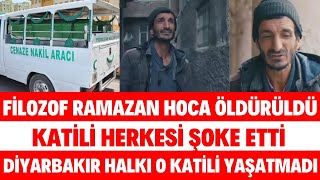 DİYARBAKIRLI FİLOZOF RAMAZAN HOCA ÖLDÜ KATİLİ KİM NEDEN ÖLDÜRDÜ RAMAZAN BÖÇKÜN SİBELCAN SEDA SAYAN [upl. by Eisac]