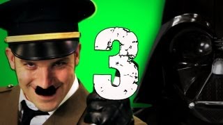 Epic Rap Battles of History  Behind the Scenes  Hitler vs Vader 3 [upl. by Lletnom]