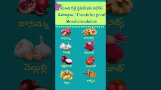 Improve Blood Circulation with These Superfoods 🌟 [upl. by Suivatnad]