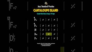 Cantaloupe Island  Herbie Hancock  Jazz Practice Backing Track jazzstandard music jazzjamtrack [upl. by Wasserman]