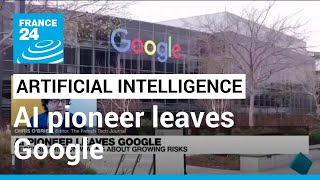 AI pioneer Geoffrey Hinton leaves Google citing quotprofound risks to humanityquot • FRANCE 24 English [upl. by Varden502]