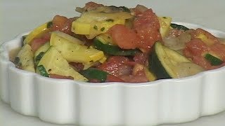 Squash amp Tomato Sauté [upl. by Haroldson]