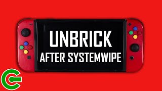 HOW TO UNBRICK THE NX AFTER DOING THE SYSTEMWIPE [upl. by Nsaj]