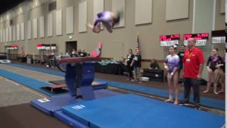 Claire Gagliardi Olympic Dreams  L10 Vault 2017 Kalahari Luau in Leos [upl. by Tekcirc]