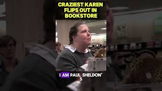 Craziest Karen FLIPS Out In Bookstore shorts [upl. by Giaimo530]