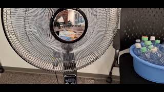 16 Rowenta Stand Fan VU5670 405mm 123 Watts [upl. by Aiyt]