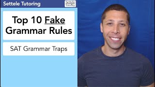 Top 10 Fake SAT Grammar Rules — Traps you must avoid [upl. by Halika]