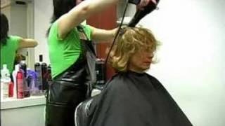 1960s Hairstyle  How to Blow Dry Hair into Flip for 1960s Hairstyle Part 4 [upl. by Mian]