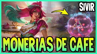 SKIN de SIVIR MONERIAS DE CAFE  League of Legends [upl. by Amer]