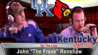 John quotThe Freakquot Renshaw Joins KYSCO to talk sports in the Bluegrass [upl. by Killigrew555]