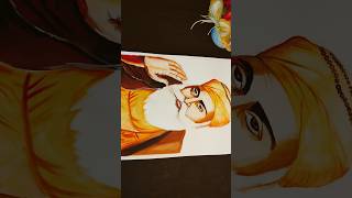 Guru Nanak Devji Drawing 🪯 Painting Of Guru Nanak🤩 shorts art painting sikh gurunanakdevji [upl. by Shannah]