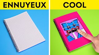 100 ASTUCES POUR LA RENTRÉE SCOLAIRE  CRÉATIONS AMUSANTES ET JOUETS POUR LÉCOLE [upl. by Najib]