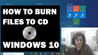 How to burn music audio files to CD in Windows 10 [upl. by Au]