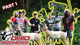 THE EAST COAST REDDING ARCHERY SHOOT  OAA Trail Shoot  3D Archery  Part 1 [upl. by Macdermot]