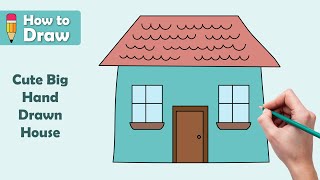 813 🏡 How to Master Drawing a HandDrawn House 🖋️  LearnSketching ArtInspiration DrawHouse [upl. by Lynne738]