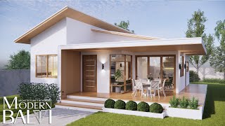 Simple and Elegant Modern Bungalow House Design  3Bedroom [upl. by Arbas]