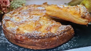 Pear cake recipe easy with more pears than dough Best pear cake recipes with fresh pears [upl. by Geof]