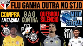 HUGO SOUZA COMPRA MELOU VASCO TIMÃO E SP PERDEM FLA FIM DO SILÊNCIO ZÊRO MEIA NA CBF PEIXE [upl. by Yllut]