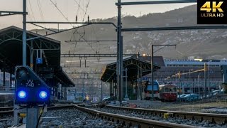 Clap de fin pour la signalisation extérieure LausanneVilleneuve mise en service ETCS L2 [upl. by Eiliab]